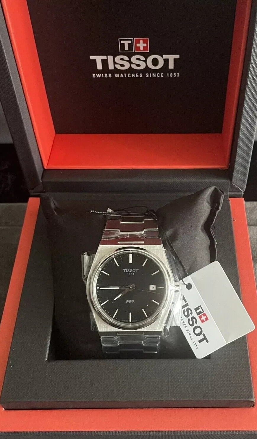Tissot PRX schwarz Herrenuhr - T137.410.11.051.00 NEU