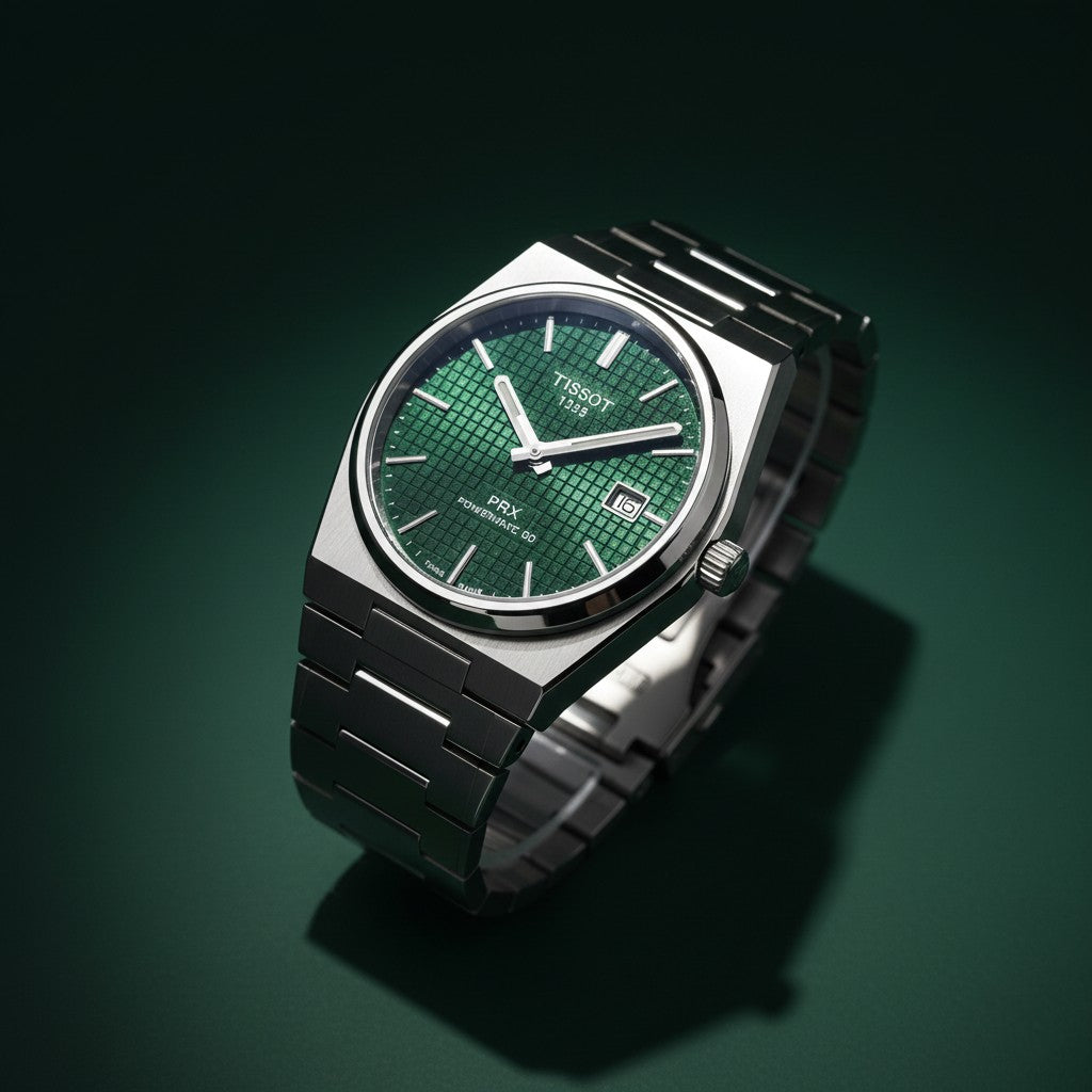 TISSOT PRX. GRÜN POWERMATIC 80 40 MM WATCH T137.407.11.091.00 NEU OVP 🔥