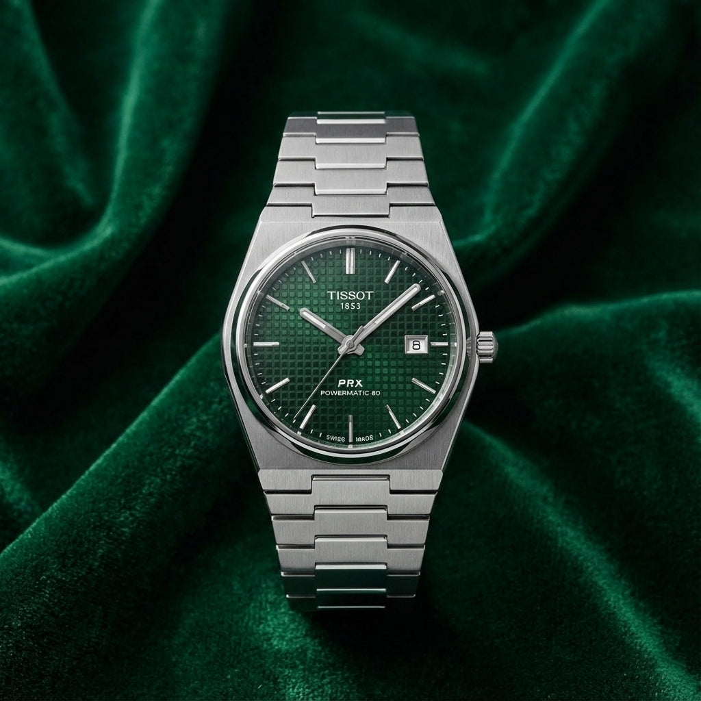 TISSOT PRX. GRÜN POWERMATIC 80 40 MM WATCH T137.407.11.091.00 NEU OVP 🔥