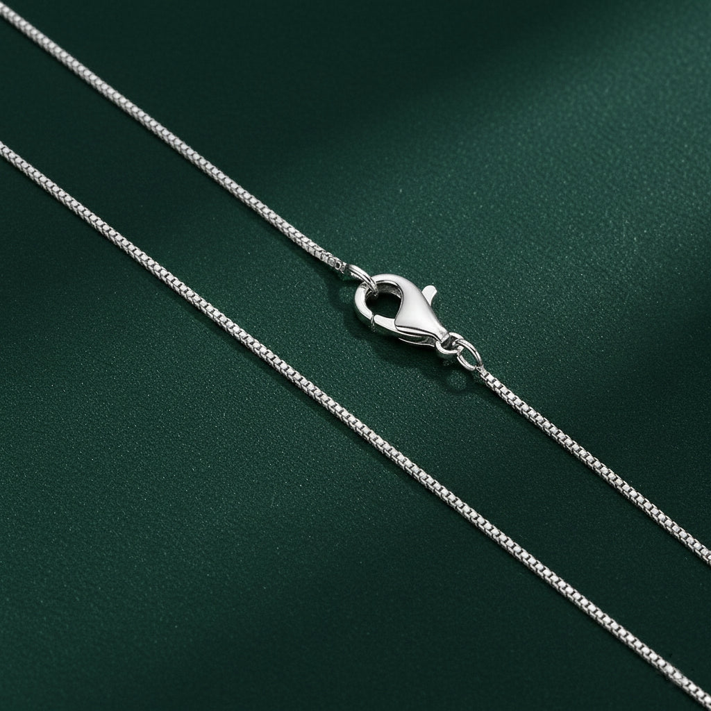 Venezianerkette Halskette Echtsilber 925 Schmuck / 40 cm x 1,0 mm Damen / Herren