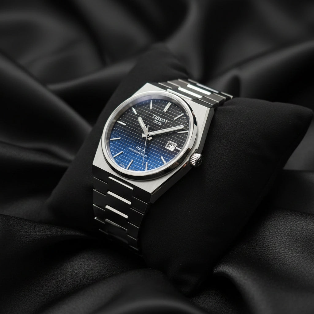 TISSOT PRX Black Chameleon Dial Powermatic 40MM T137.407.11.051.01 NEU / OVP 🔥