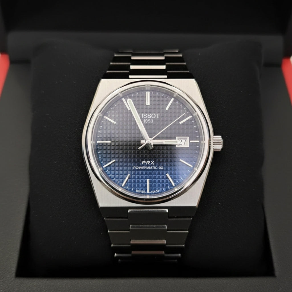 TISSOT PRX Black Chameleon Dial Powermatic 40MM T137.407.11.051.01 NEU / OVP 🔥