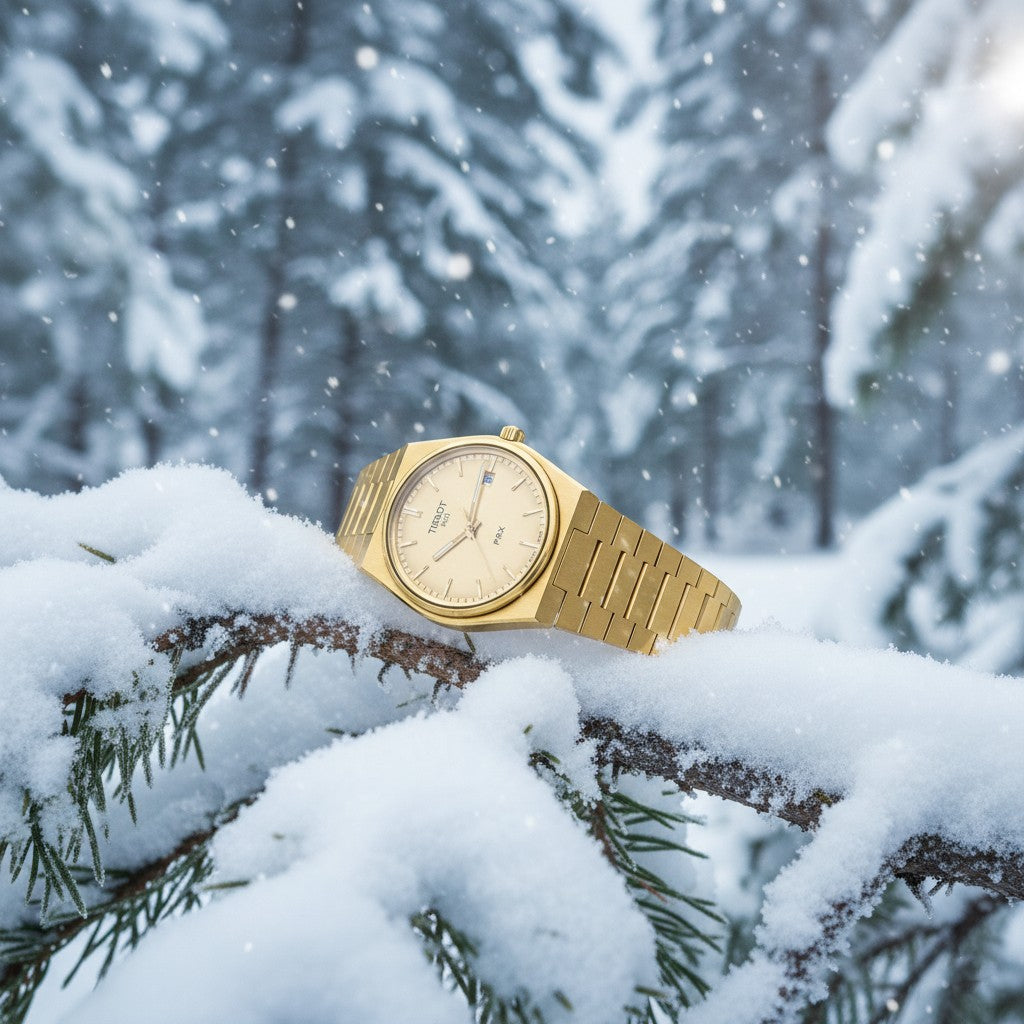 Tissot PRX Gold Ziffernblatt Herrenuhr 40mm T1374103302100