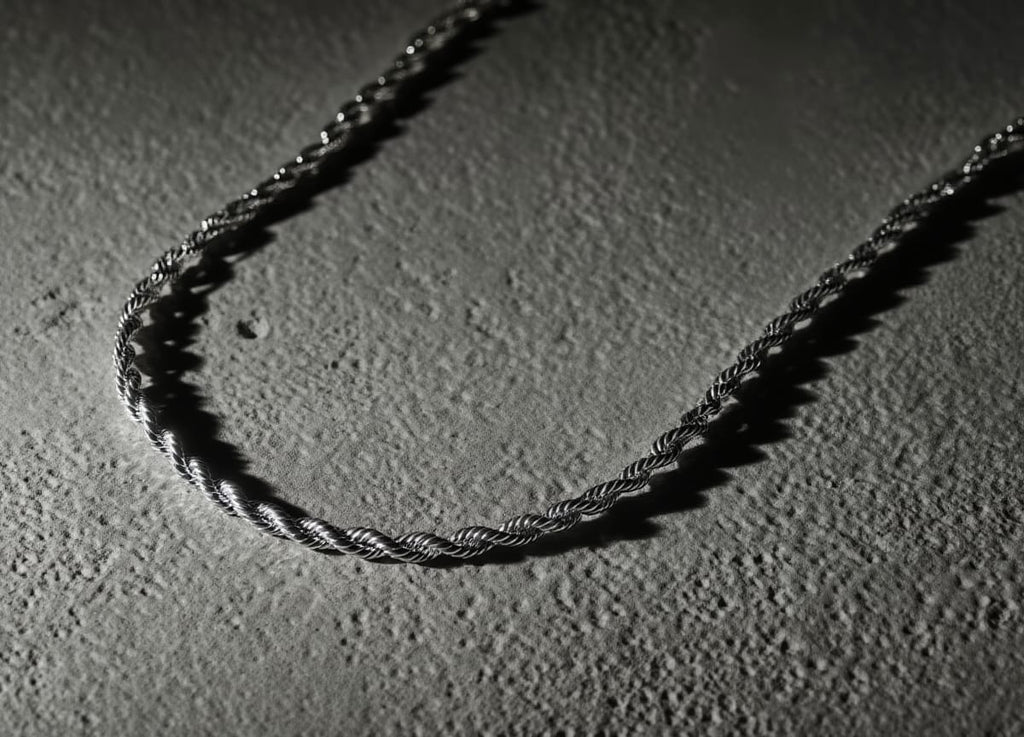 Kordelkette massiv aus echtem 925 Sterling Silber 3 mm / 50cm Damen & Herren