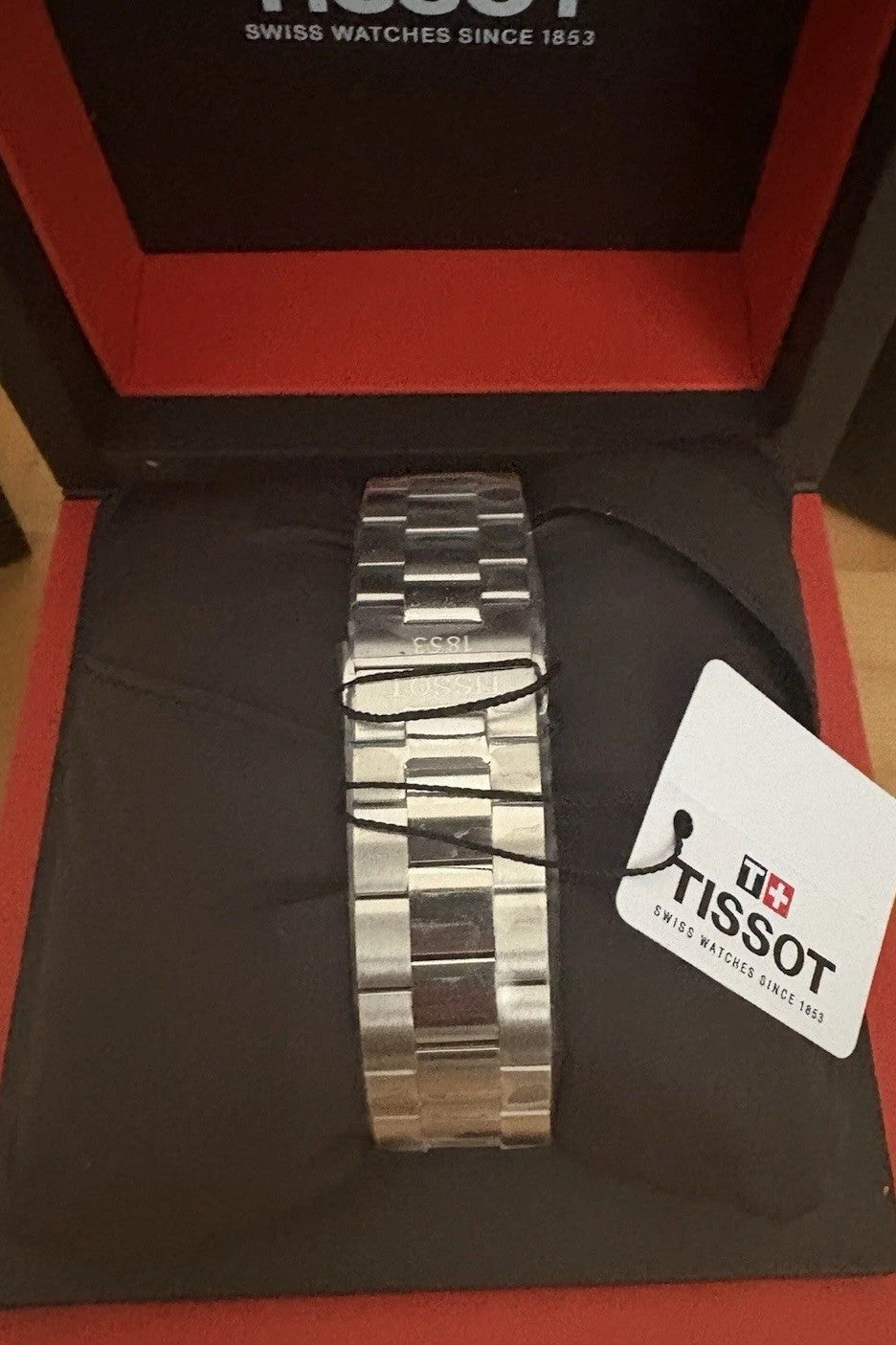 TISSOT GENTLEMAN T127.410.11.041.00 BLAU / BLUE / QUARZ UHR WATCH