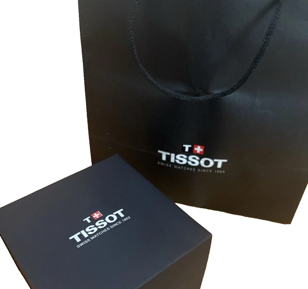 TISSOT GENTLEMAN T127.410.11.041.00 BLAU / BLUE / QUARZ UHR WATCH