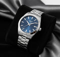 TISSOT GENTLEMAN T127.410.11.041.00 BLAU / BLUE / QUARZ UHR WATCH